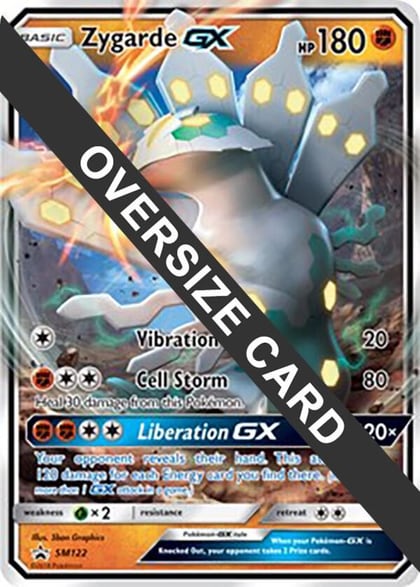 Zygarde GX - SM122, Jumbo Cards SM122