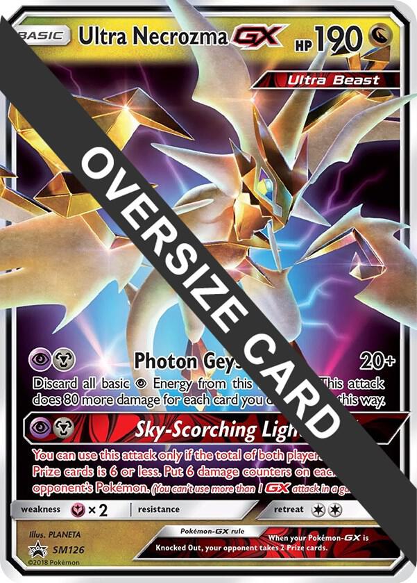 Ultra Necrozma GX - SM126, Jumbo Cards SM126