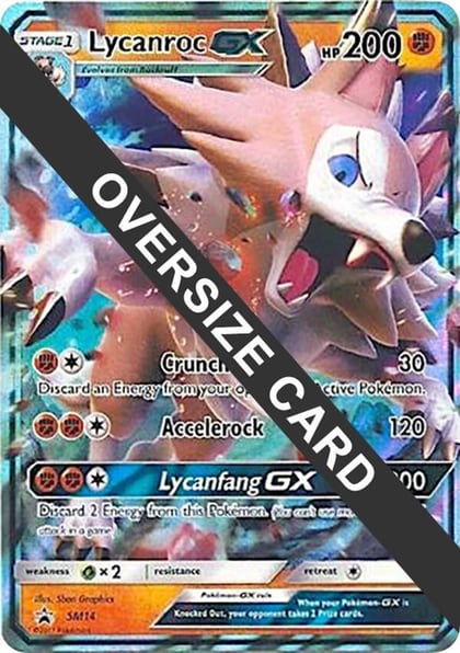 Lycanroc GX - SM14, Jumbo Cards SM14