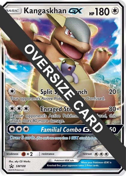 Kangaskhan GX - SM188 (SM Black Star Promo), Jumbo Cards SM188