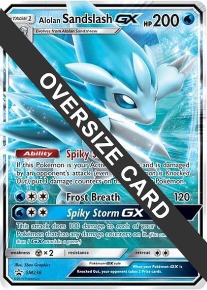 Alolan Sandslash GX - SM236, Jumbo Cards SM236