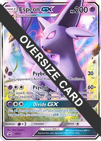 Espeon GX - SM35 (SM Black Star Promos), Jumbo Cards SM35