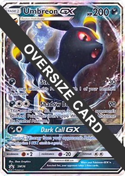 Umbreon GX - SM36, Jumbo Cards SM36