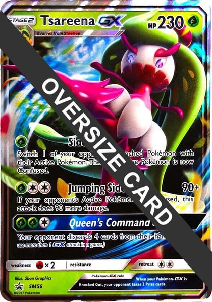 Tsareena GX - SM56, Jumbo Cards SM56