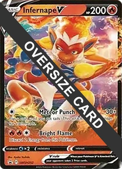 Infernape V - SWSH252, Jumbo Cards SWS252