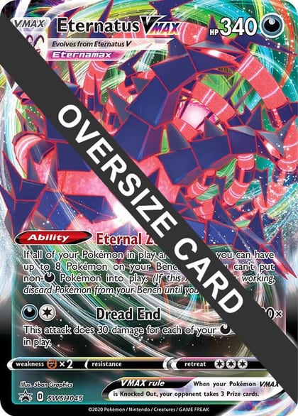 Eternatus VMAX - SWSH045, Jumbo Cards SWSH045