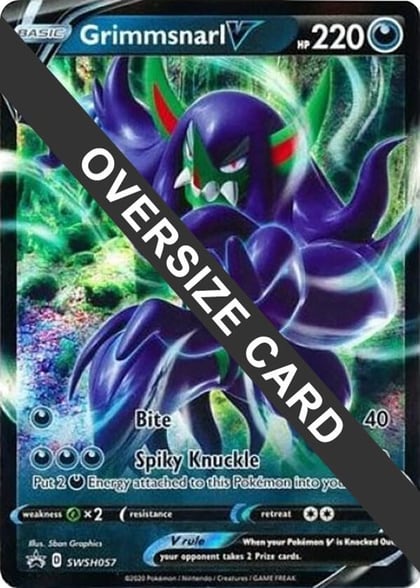 Grimmsnarl V - SWSH057, Jumbo Cards SWSH057