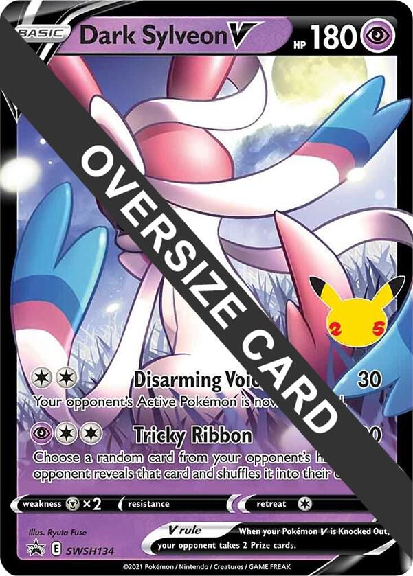 Dark Sylveon V - SWSH134, Jumbo Cards SWSH134