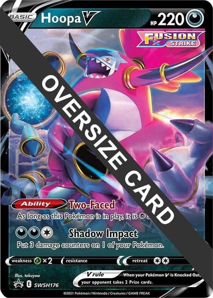 Hoopa V - SWSH176, Jumbo Cards SWSH176