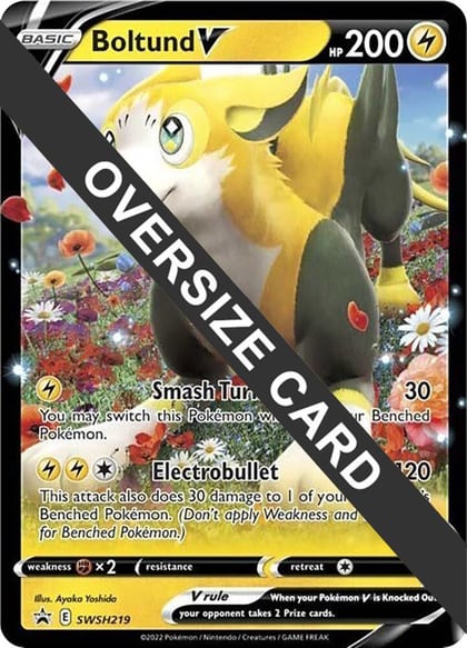 Boltund V - SWSH219, Jumbo Cards SWSH219