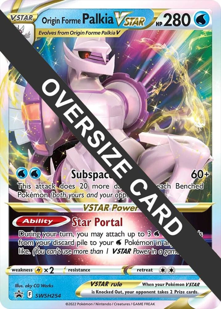 Origin Forme Palkia VSTAR - SWSH254, Jumbo Cards SWSH254