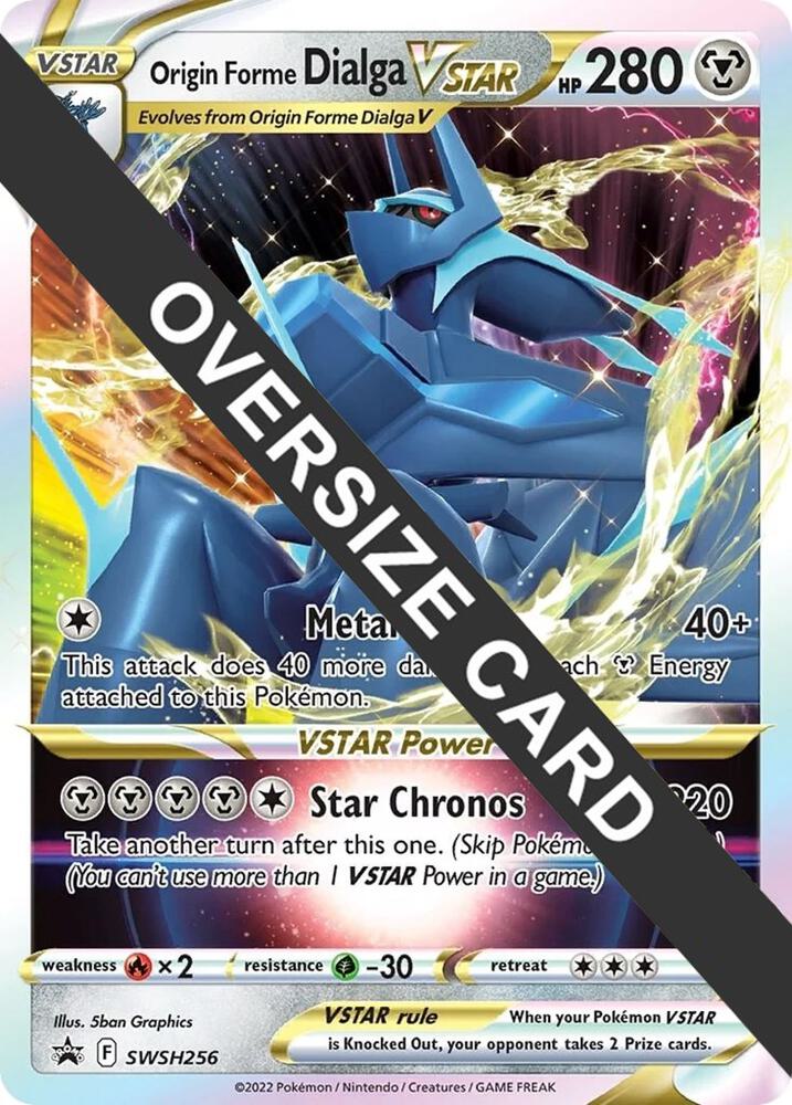 Origin Forme Dialga VSTAR - SWSH256, Jumbo Cards SWSH256