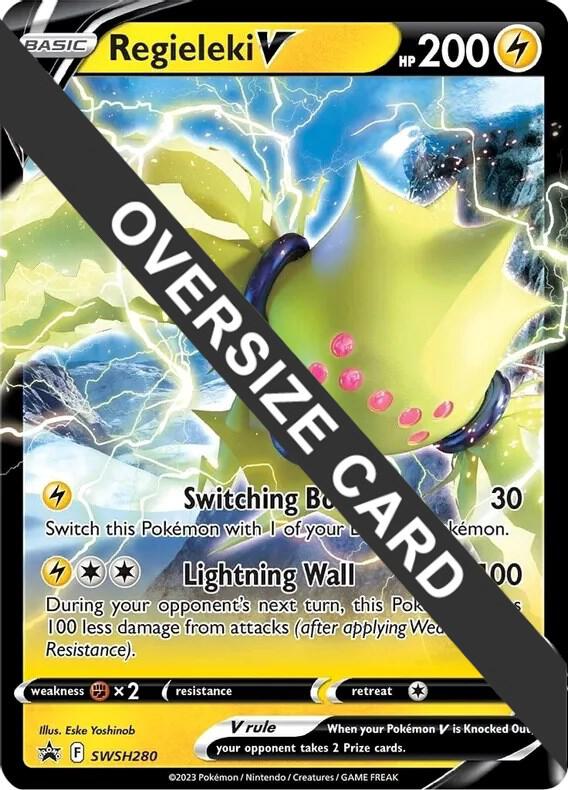 Regieleki V - SWSH280, Jumbo Cards SWSH280