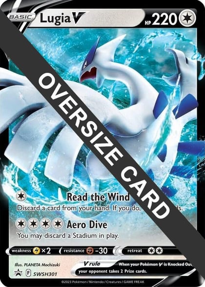 Lugia V - SWSH301, Jumbo Cards SWSH301