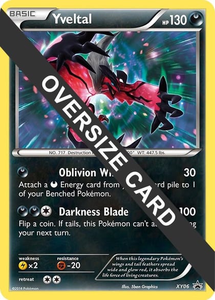 Yveltal - XY06, Jumbo Cards XY06