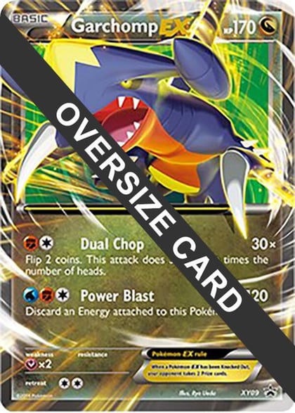 Garchomp EX - XY09 (XY Black Star Promo), Jumbo Cards XY09