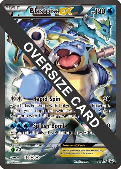 Blastoise EX - XY122, Jumbo Cards XY122