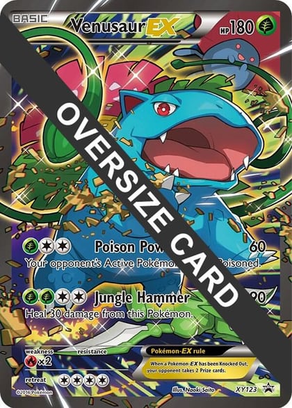 Venusaur EX - XY123, Jumbo Cards XY123