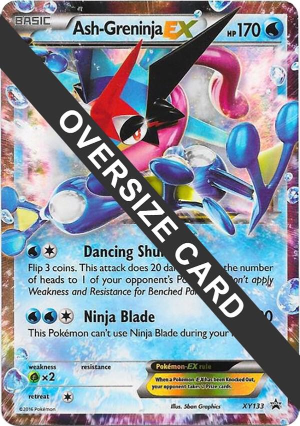 Ash-Greninja EX - XY133 (XY Black Star Promos), Jumbo Cards XY133