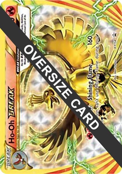 Ho-Oh BREAK - XY154 (XY Black Star Promo), Jumbo Cards XY154