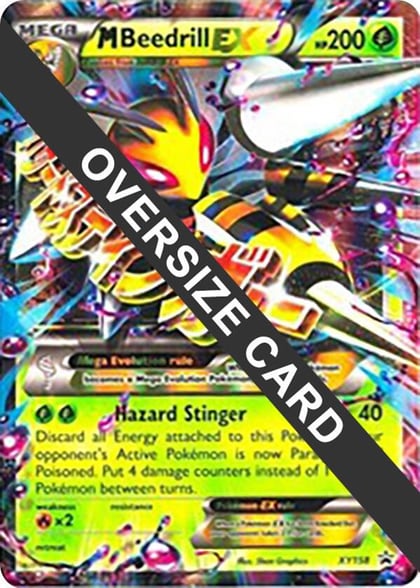 M Beedrill EX - XY158, Jumbo Cards XY158