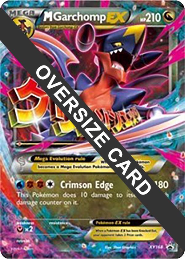 M Garchomp EX - XY168, Jumbo Cards XY168