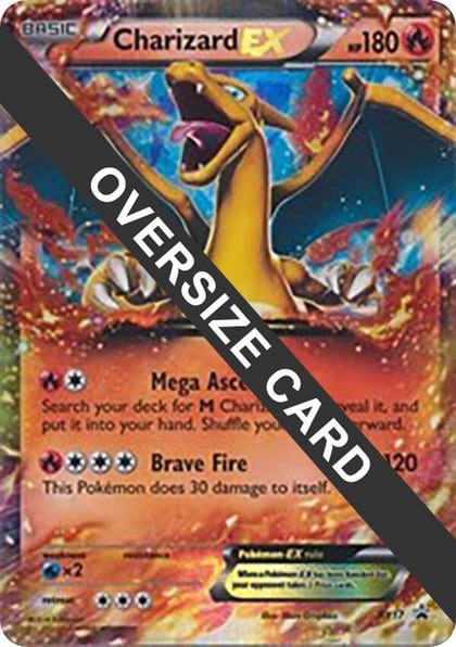 Charizard EX - XY17 (XY Black Star Promos), Jumbo Cards XY17