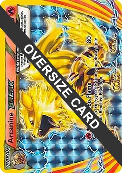 Arcanine BREAK - XY180 (XY Black Star Promos), Jumbo Cards XY180