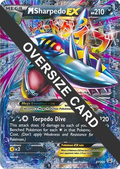 M Sharpedo EX - XY200, Jumbo Cards XY200