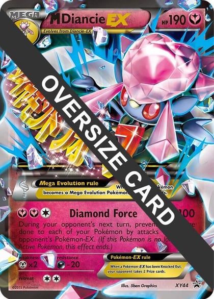 M Diancie EX - XY44, Jumbo Cards XY44