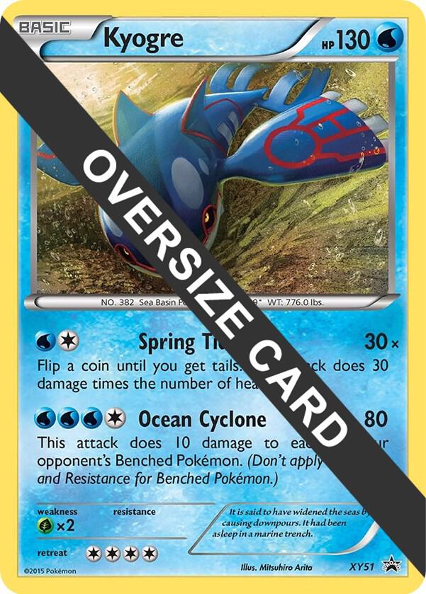 Kyogre - XY51, Jumbo Cards XY51