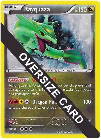 Rayquaza - XY64, Jumbo Cards XY64
