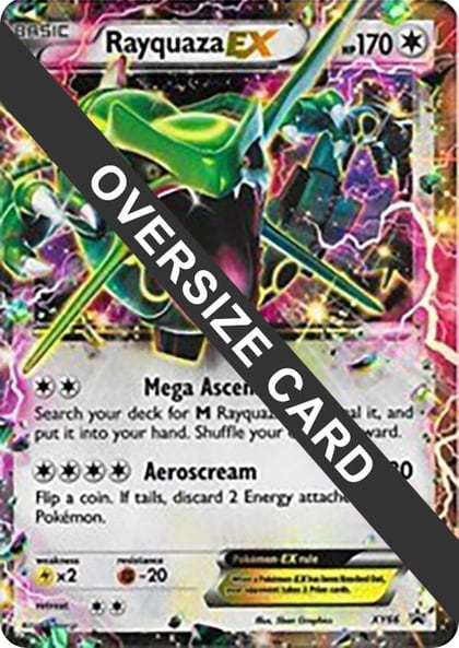 Rayquaza EX - XY66, Jumbo Cards XY66