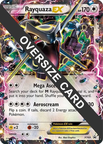 Rayquaza EX - XY69, Jumbo Cards XY69