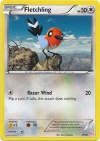 Fletchling (#19), XY Trainer Kit: Sylveon & Noivern 19/30