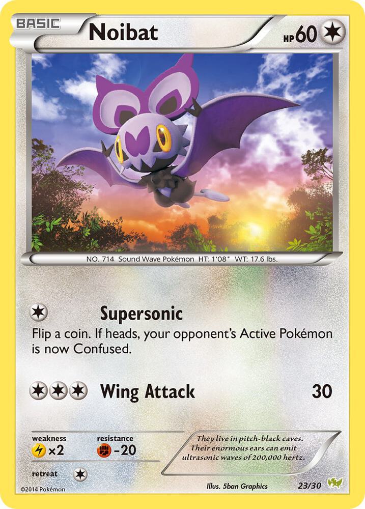 Noibat (#23), XY Trainer Kit: Sylveon & Noivern 23/30