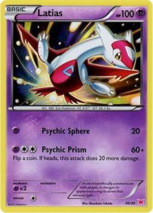 Latias (#30 Holo), XY Trainer Kit: Latias & Latios 30/30