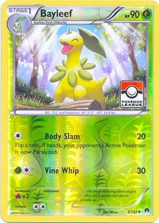 Bayleef - 2/122 (Pokemon League), League & Championship Cards 002/122