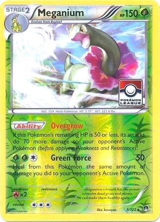 Meganium - 3/122 (Pokemon League), League & Championship Cards 003/122