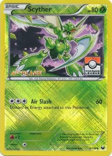 Scyther - 4/108 (Pokemon League) [4th Place], League & Championship Cards 004/108