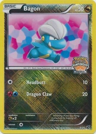 Bagon - 6/20 (Regional Championships), League & Championship Cards 006/020