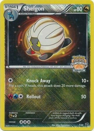 Shelgon - 7/20 (Regional Championships), League & Championship Cards 007/020