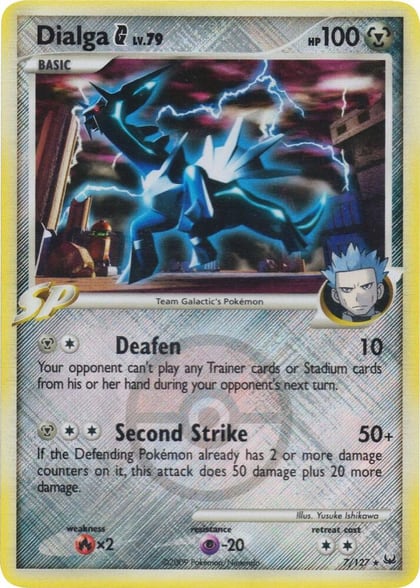 Dialga G - 7/127 (League Promo), League & Championship Cards 007/127