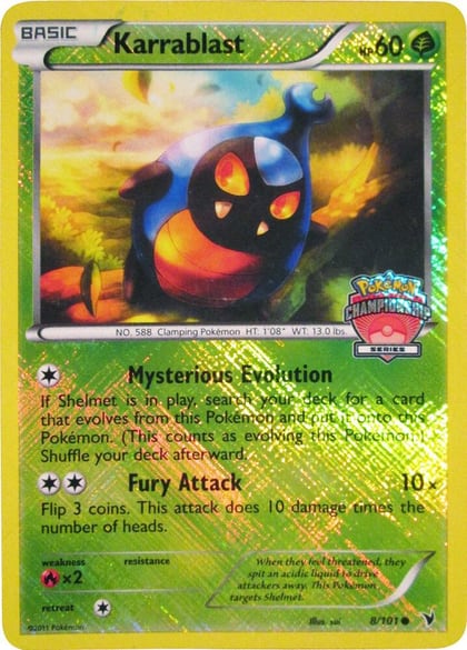 Karrablast - 8/101 (Championship Series), League & Championship Cards 008/101