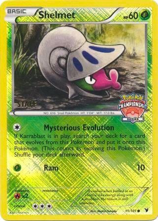 Shelmet 11/101 (Championship Series) [Staff], League & Championship Cards 011/101