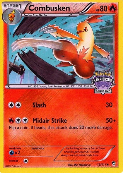Combusken - 13/111 (Arena Cup Championships), League & Championship Cards 013/111