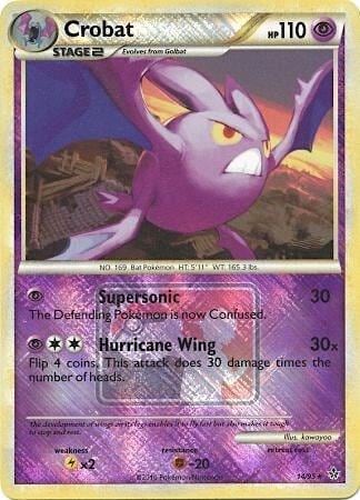 Crobat - 14/95 (League Promo), League & Championship Cards 014/095