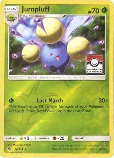 Jumpluff - 14/214 (Pokemon League), League & Championship Cards 014/214
