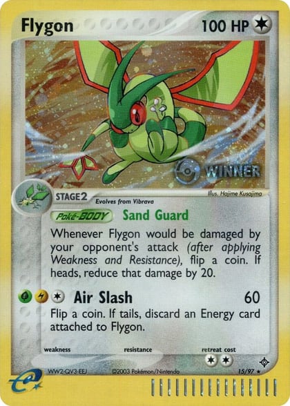 Flygon - 15/97 (Pokemon League) [Winner], League & Championship Cards 015/097
