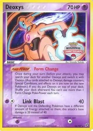 Deoxys - 16/107 (Regional Championships), League & Championship Cards 016/107